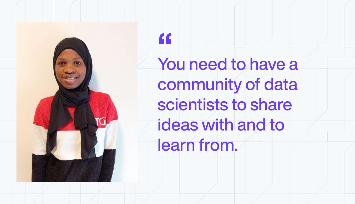 Halimah Oladosu Data Science learner at Turing College