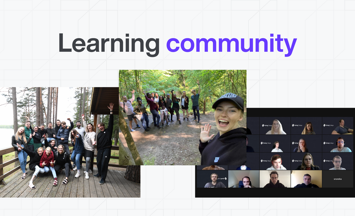 How do you create a data science learning community?