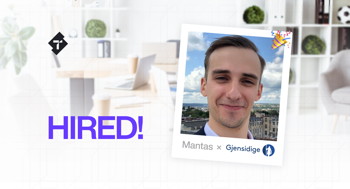 Another Data Science success story as Mantas Pieža joins Gjensidige