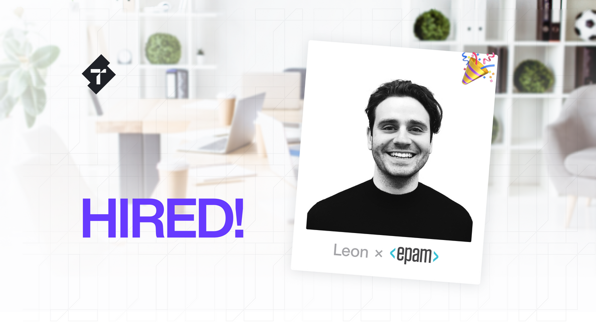 Leon Milosevic joins EPAM in another hiring success for Turing College