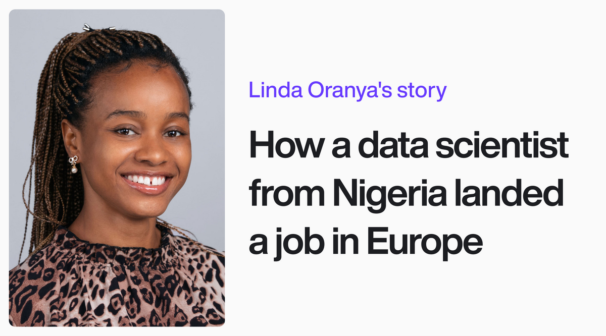 Linda Oranya: From Nigeria to Europe as a Data Scientist