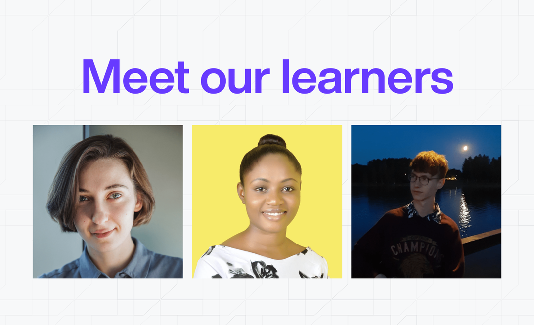 Meet the learners - ambitious, curious specialists succeeding at Turing College