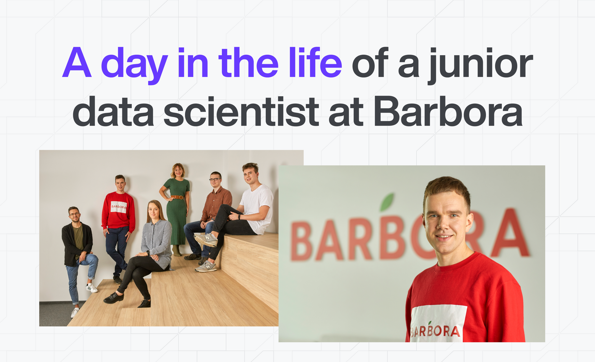 A day in the life of a junior data scientist at Barbora
